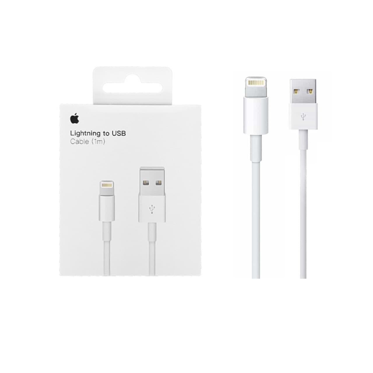 کابل تبدیل USB به لایتنینگ اپل طول 1 متر