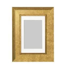 قاب عکس ایکیا مدل VIRSERUM سایز 15×10 سانتی متر طلایی