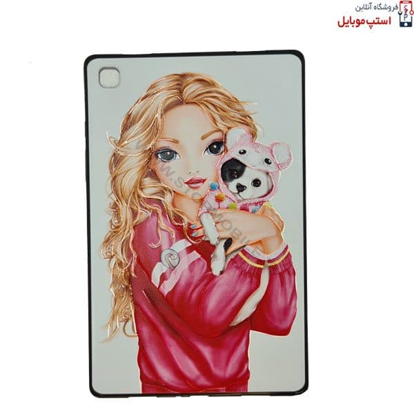 قاب طرح دار تبلت سامسونگ Tab A8 10.5 SM-X205 طرح دخترانه 1