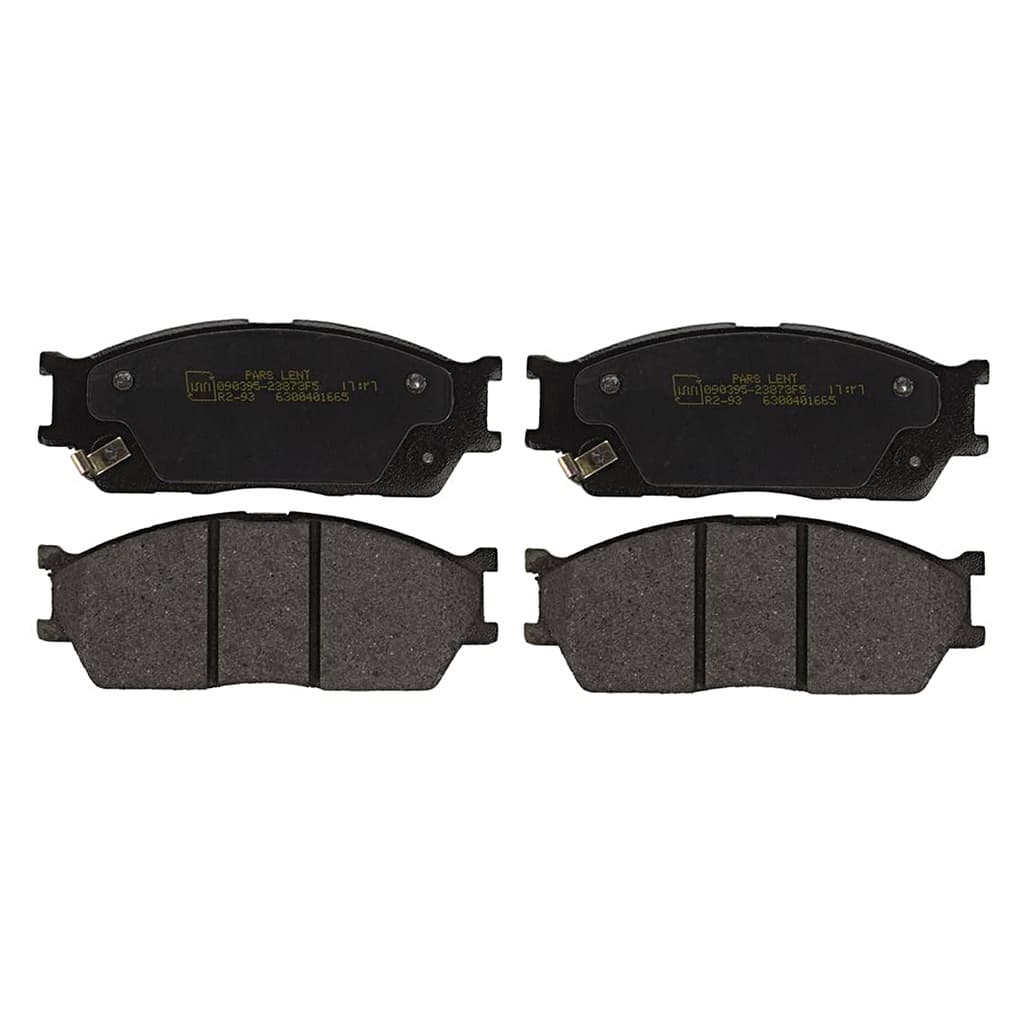 لنت ترمز جلو خودرو تیبا جدید پارس لنت بسته 4 عددی