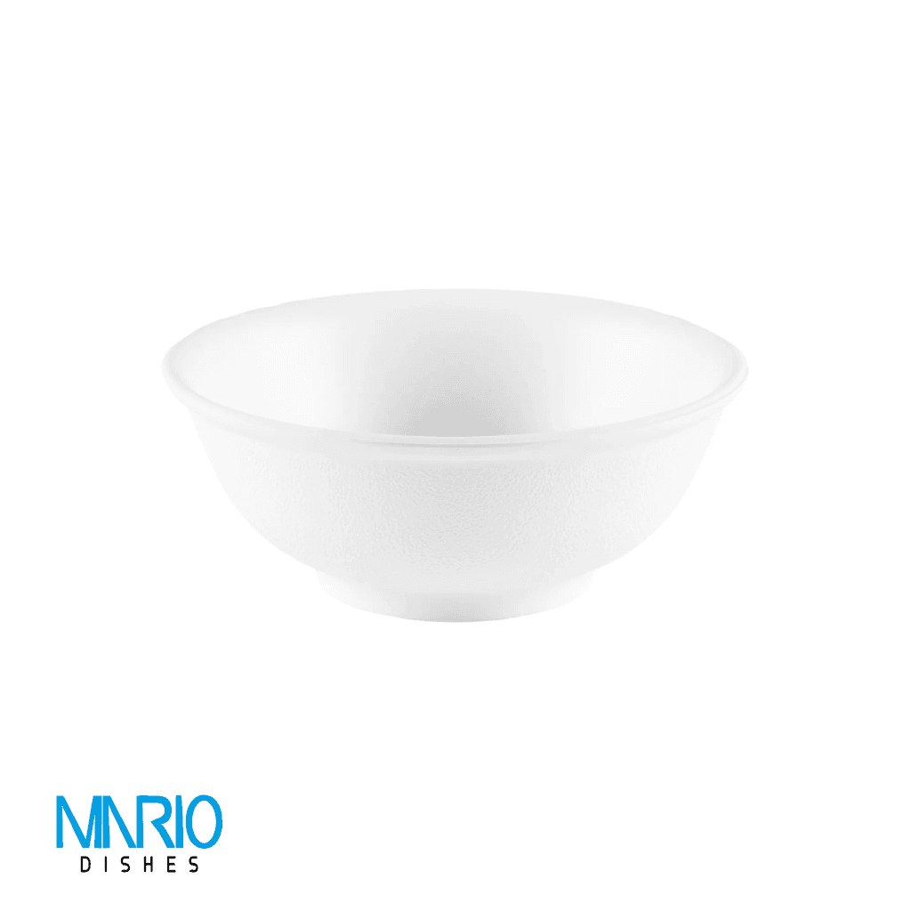 کاسه ترافل ملامین سفید 600