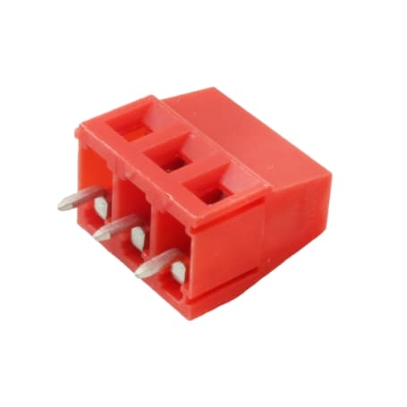 ترمینال پیچی مدل KF128-3Pin رنگ قرمز