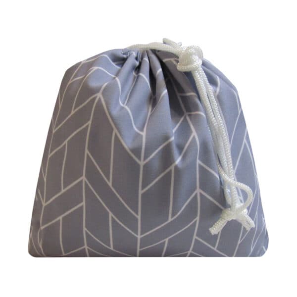 دنیز کیسه بند دار طرح دار متوسط