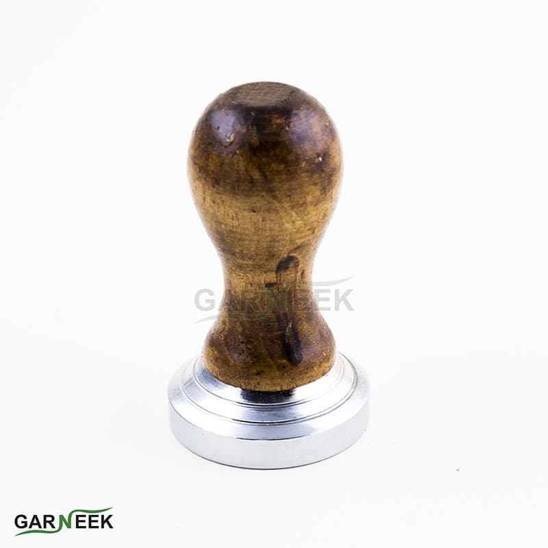 تمپر قهوه سابز 51دسته چوبی کد 50