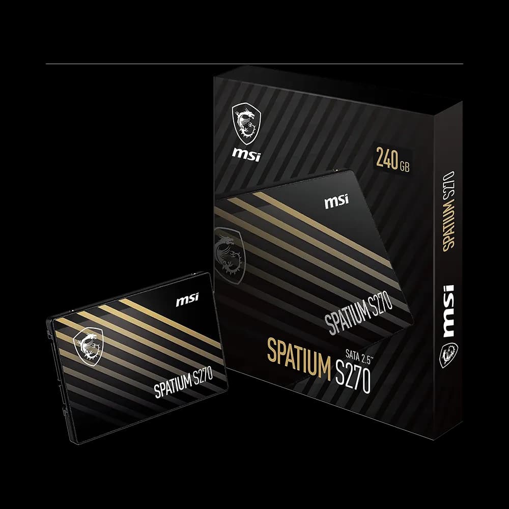 حافظه SSD اینترنال ام اس آی مدل SPATIUM S270 ظرفیت 240 گیگابایت