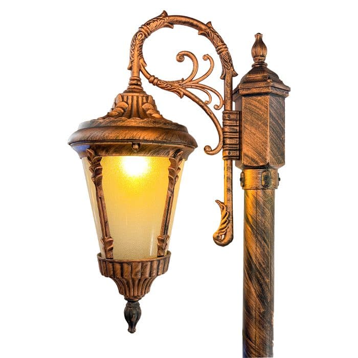 چراغ ایستاده حیاطی تکشاخه آترون