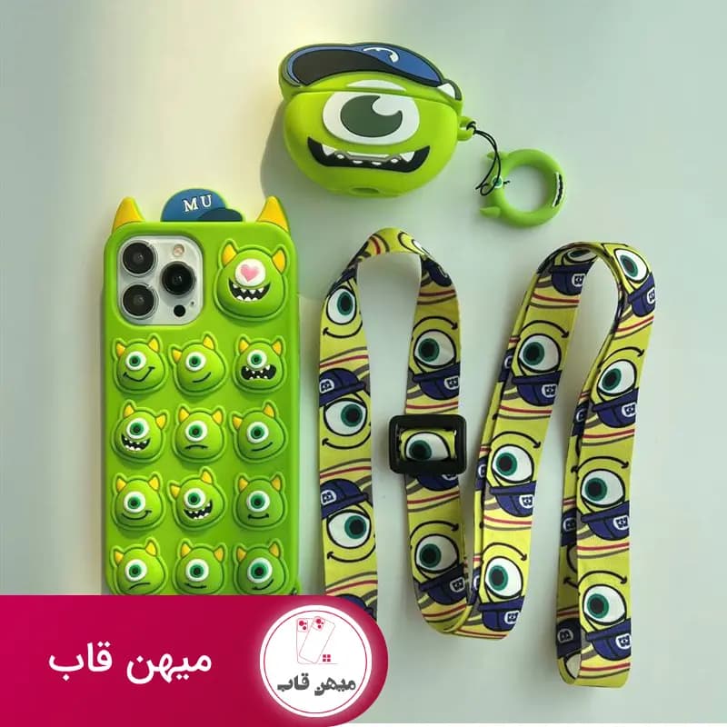 قاب گوشی آیفون پاپیت تک چشم - کد (۳۶۲۶)