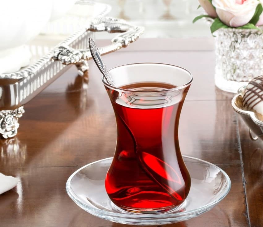 استکان و نعلبکی پاشاباغچه 96942 (ست 6عددی)