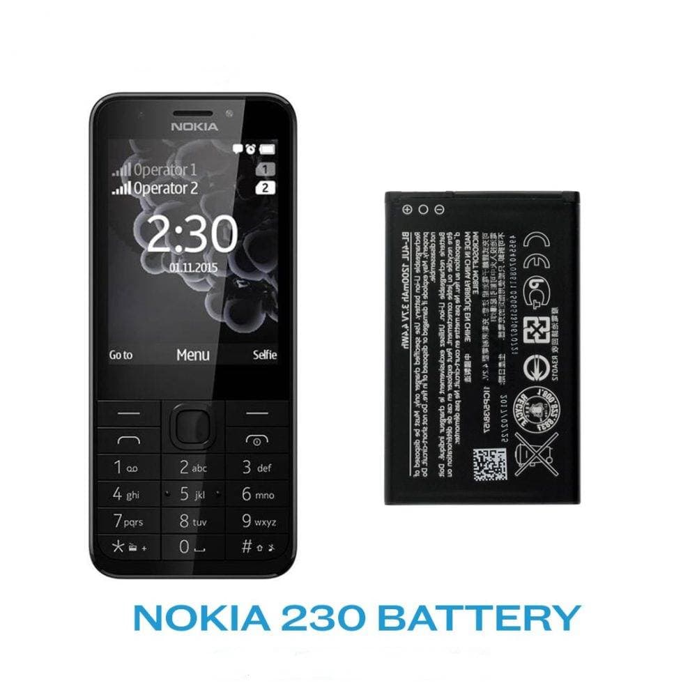 باتری اصلی گوشی نوکیا Nokia 230 DUAL SIM مدل BL-4UL