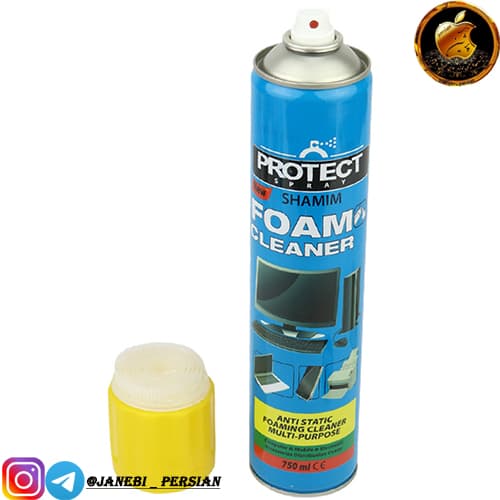 اسپری کف فرچه دار