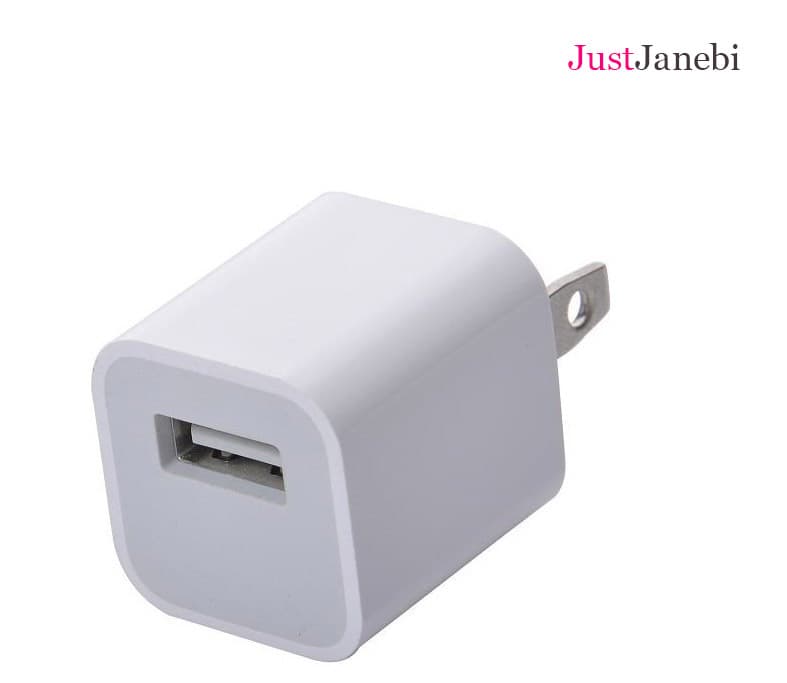 آداپتور 2پین اصلی آیفون Apple iphone AC Adapter 2 Pin