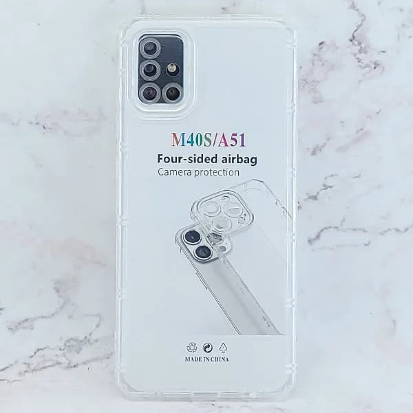 قاب گوشی ژله ای شفاف (بی رنگ) برای سامسونگ Galaxy A51 کد CBP-939