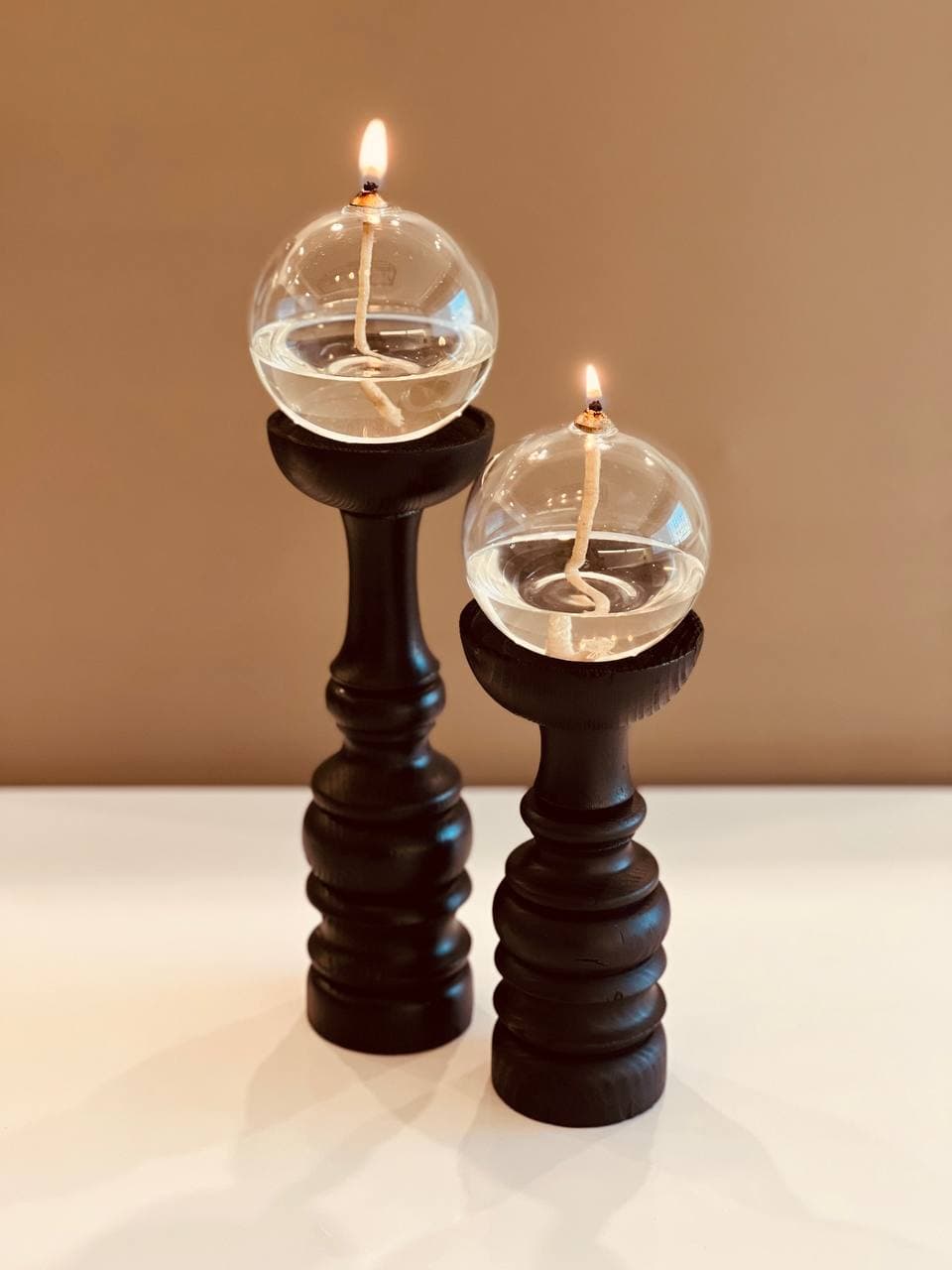 شمعدان دوتایی بلک رابر کد 205025