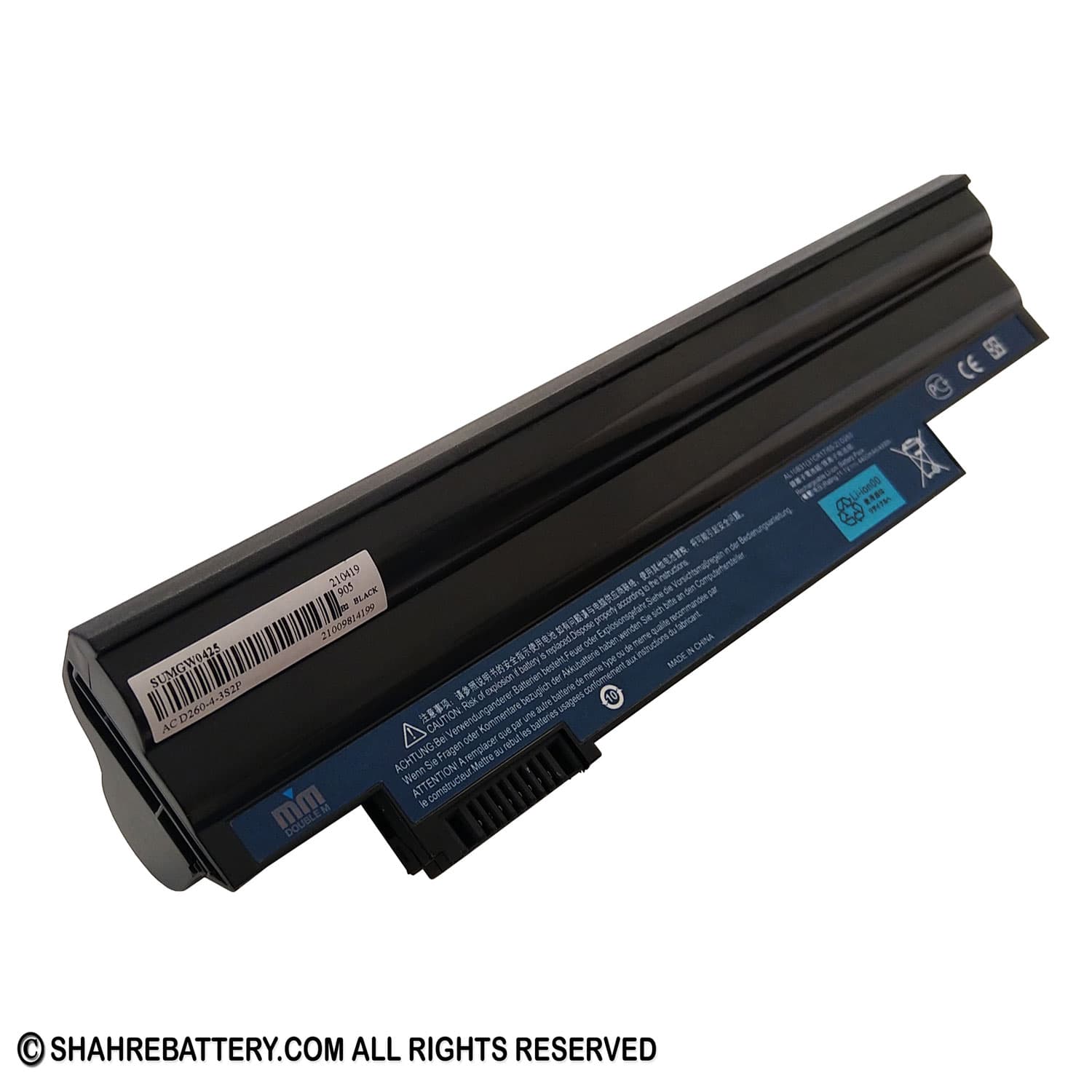 باتری لپ تاپ ایسرAcer Aspire One D260 D270 AL10B31