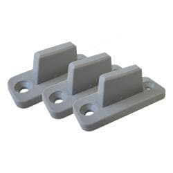 قطعه راهنمای درب های ریلی هتیچ مدل 9081045 سایز 6 میلی متر سفید