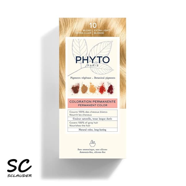 رنگ مو فیتو Phyto بلوند فوق روشن 10 بدون آمونیاک 10 Extra Light Blond