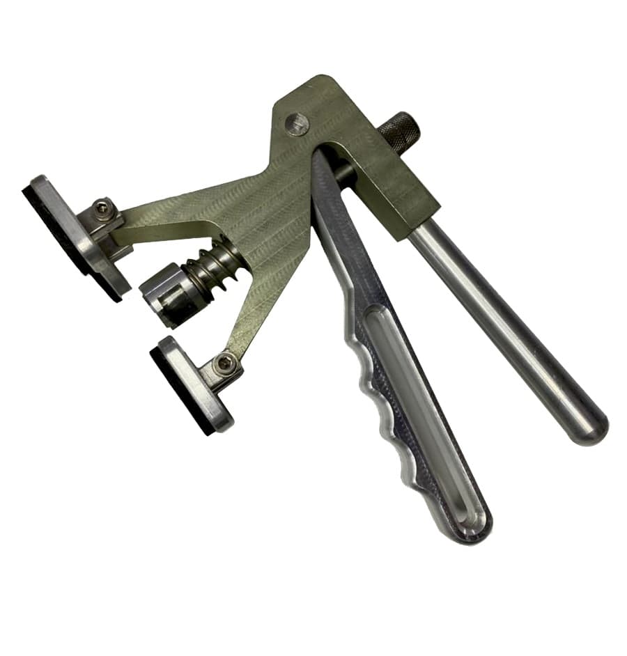 انبر فلزی پایه ثابت صافکاری بی رنگ پی دی آر مدل SAH-A01