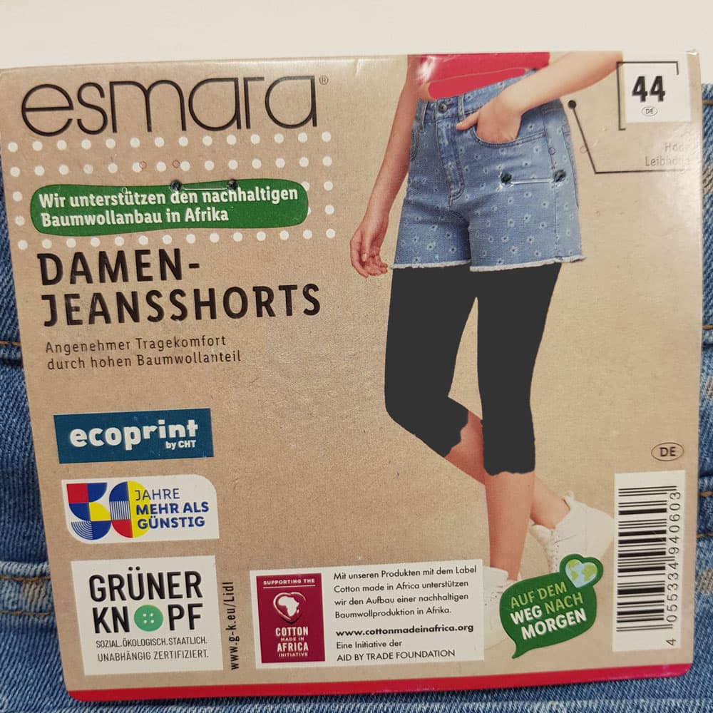 شورتک جین زنانه برند اسمارا کد b3059