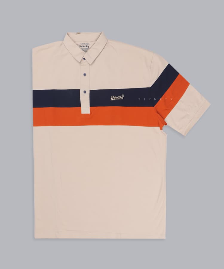 تیشرت یقه دار سایز بزرگ مردانه 5328