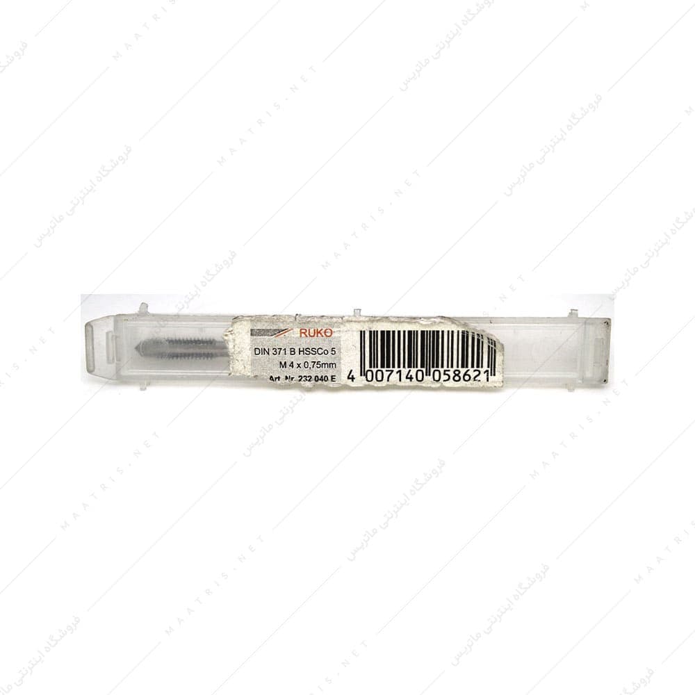 قلاویز ماشینی مستقیم کبالت دار سایز 4 میلی متر برند روکو