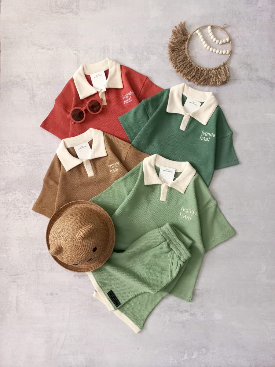 ست بیسکوئیتی یقه دار