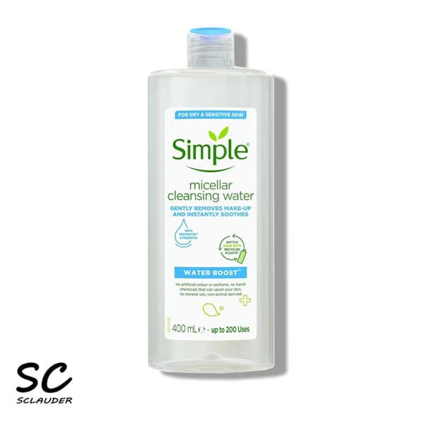 میسلار واتر آبرسان سیمپل مدل water boost حجم 400 میلی لیتر