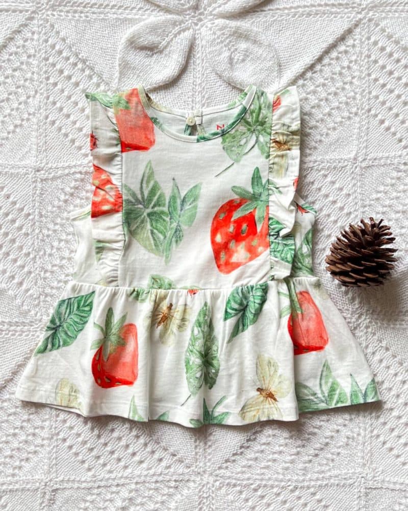 تاپ نخی برگ و توت فرنگی next