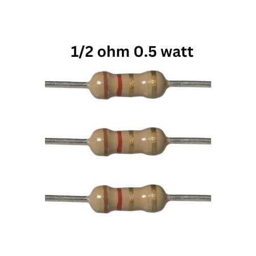مقاومت ۱.۲ اهم ۱/۲ وات یا ۰.۵ وات