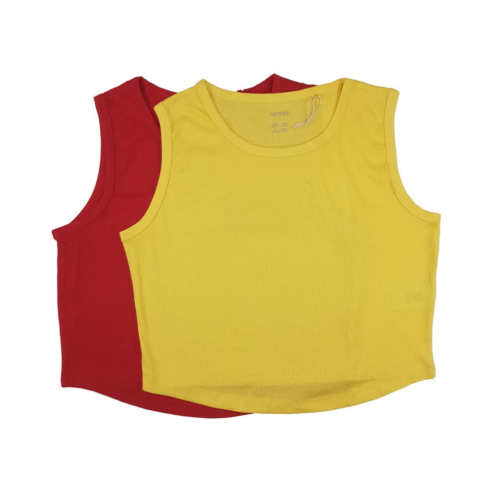 کراپ تاپ زنانه بند پهن اسمارا (پک 2 عددی) کد b3081