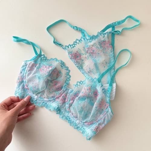 ست دانتل آبی صورتی 2005