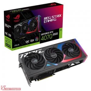 کارت گرافیک ایسوس مدل ROG Strix GeForce RTX 4070 SUPER 12GB GDDR6X OC Edition