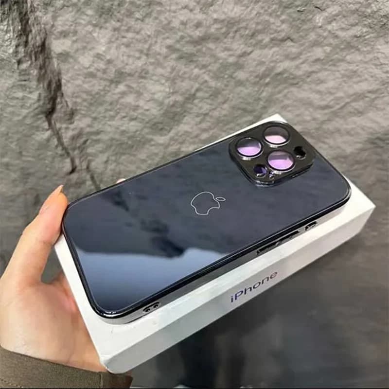 کاور گوشی آیفون NATURAL CASE مشکی