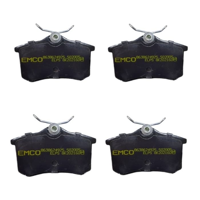 لنت ترمز عقب خودرو برلیانس 320 امکو بسته 4 عددی