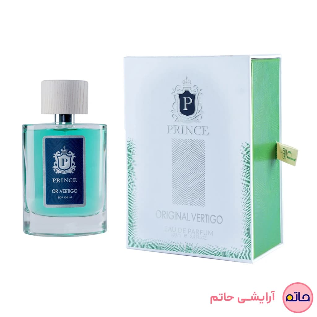 ادکلن پرنس مدل Original Vertigo رایحه اوریجینال وتیور حجم 100 میلی لیتر