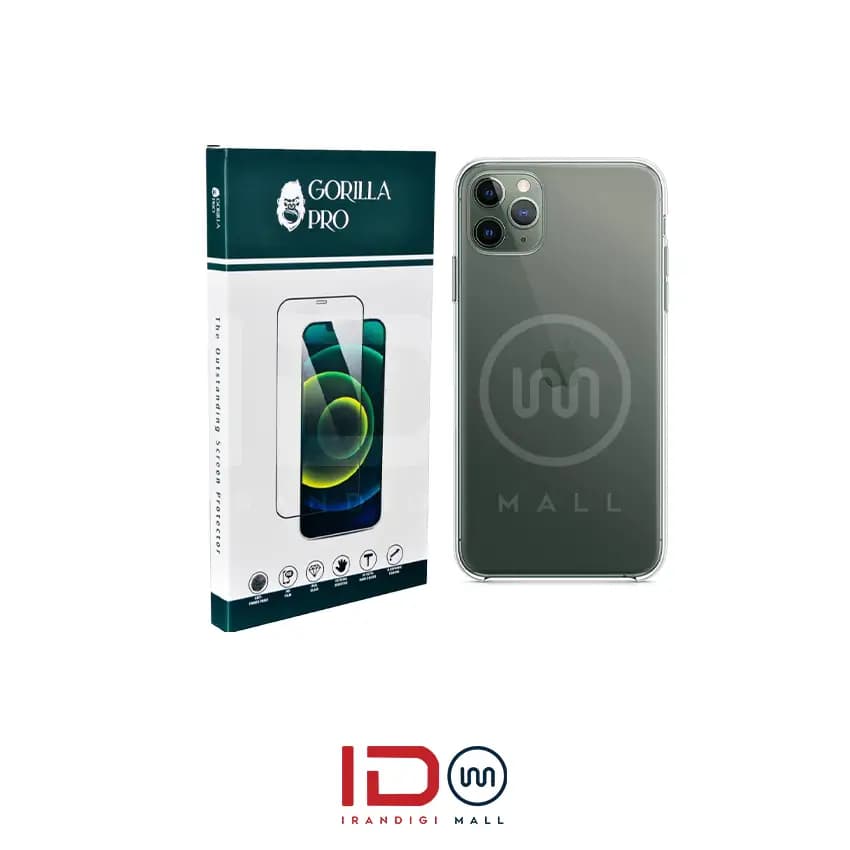 گلس و محافظ هیدروژلی (مات) بدنه گوشی اپل مدل iPhone 11 Pro Max