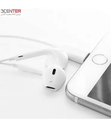 هندزفری صد در صد اورجینال اپل استوری اپل Apple iPhone Earpod with Lightning Connector