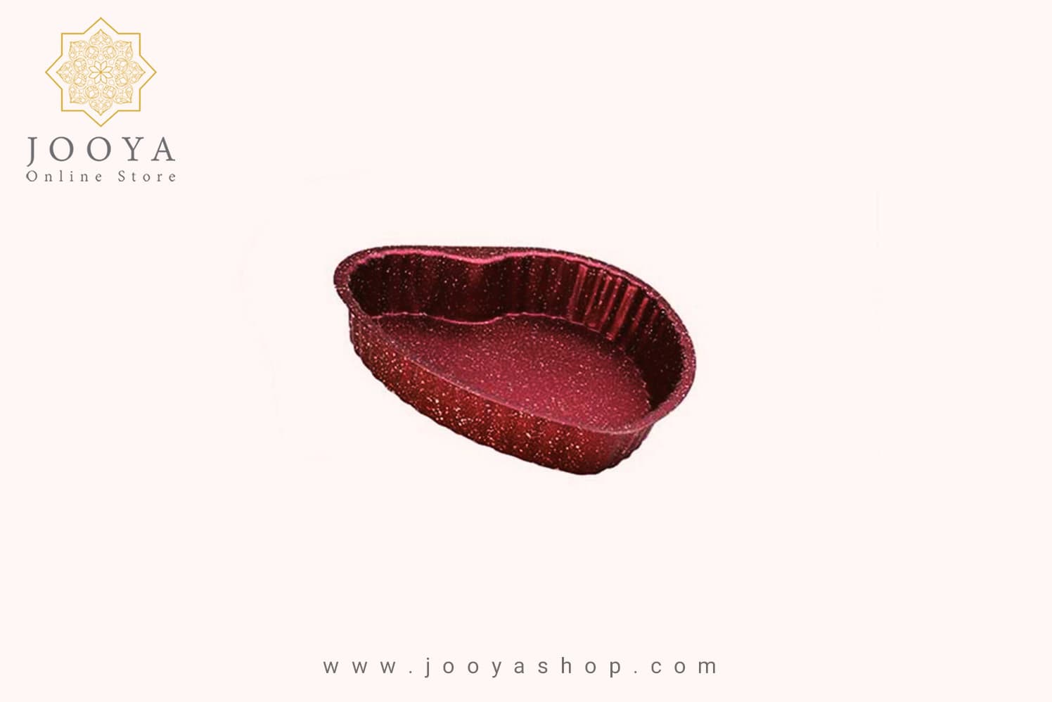 قالب کیک قلبی زرساب