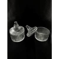 شکلات خوری ۲ عددی پاشاباغچه شیشه