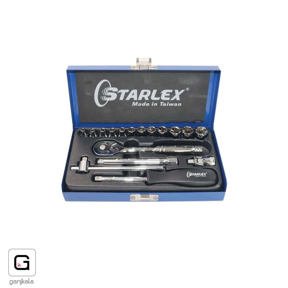 جعبه بکس 17 پارچه 1/4 استارلکس