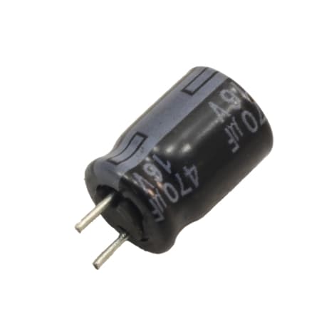 خازن الکترولیتی 470uF / 16V مالزی مارک PANASONIC