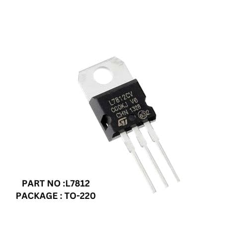 رگولاتور L7812 CV-DG خروجی ۱۲ ولت اورجینال