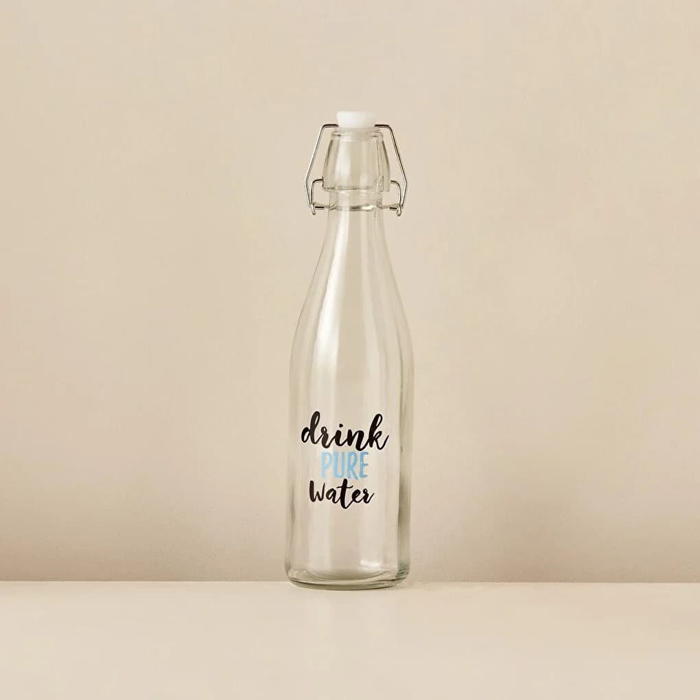 بطری آب بلا میسون طرح Drink Pure