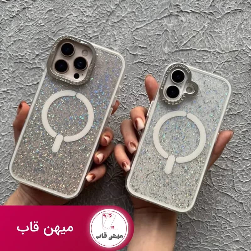 قاب گوشی آیفون ریبون اکلیلی - کد (۸۵۲۰۱)