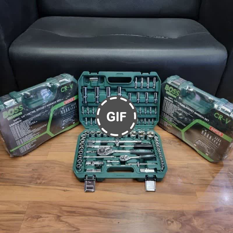 جعبه بکس ۹۴ عددی سبز باس مدل BS-94pcs