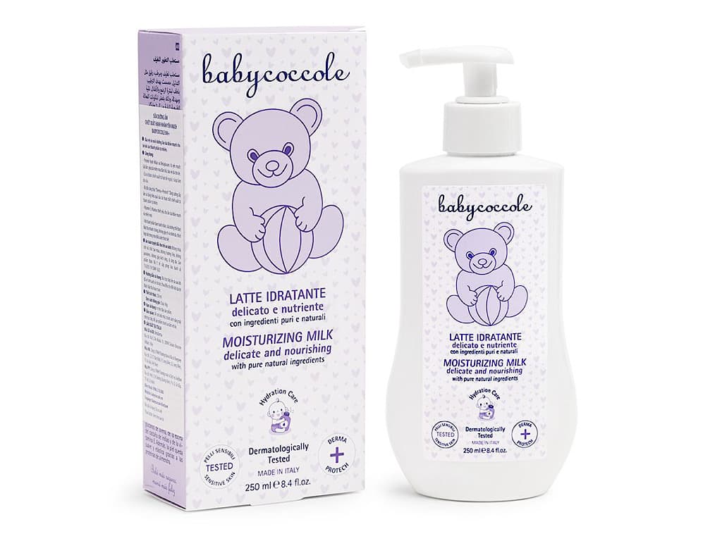 لوسیون مرطوب کننده بدن نوزاد حجم 250 میلی لیتر بیبی کوکول baby coccole