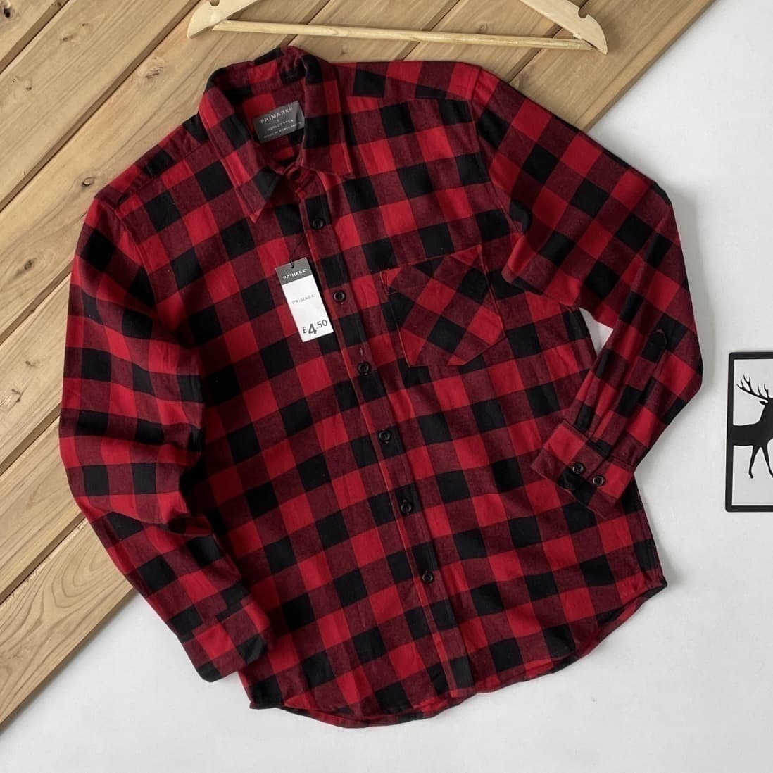 پیراهن پشمی مردانه برند PRIMARK