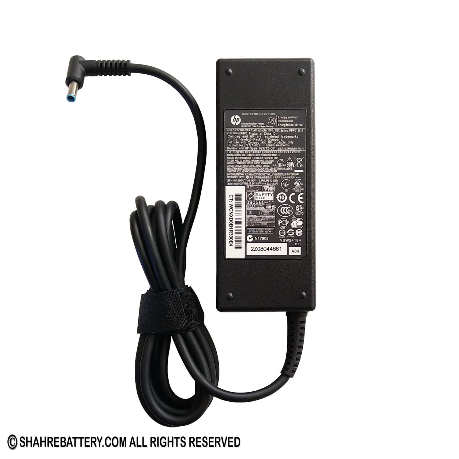 شارژر اورجینال لپ تاپ اچ پی HP 19.5V 4.62A – سری 3.0 * 4.5