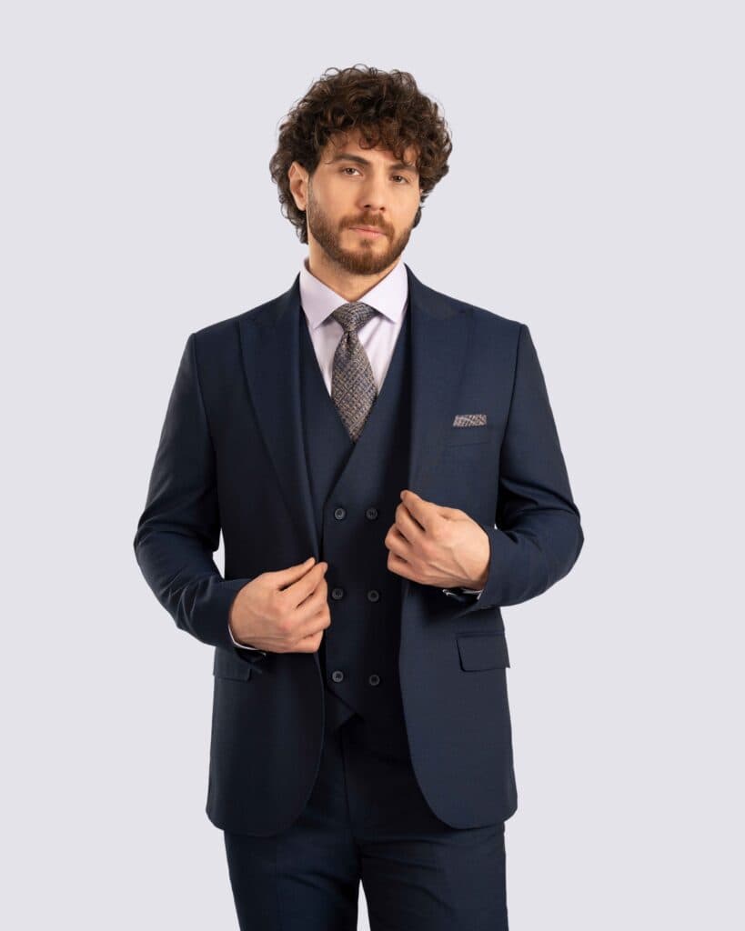 کت و شلوار ژیله دبل مردانه فایو