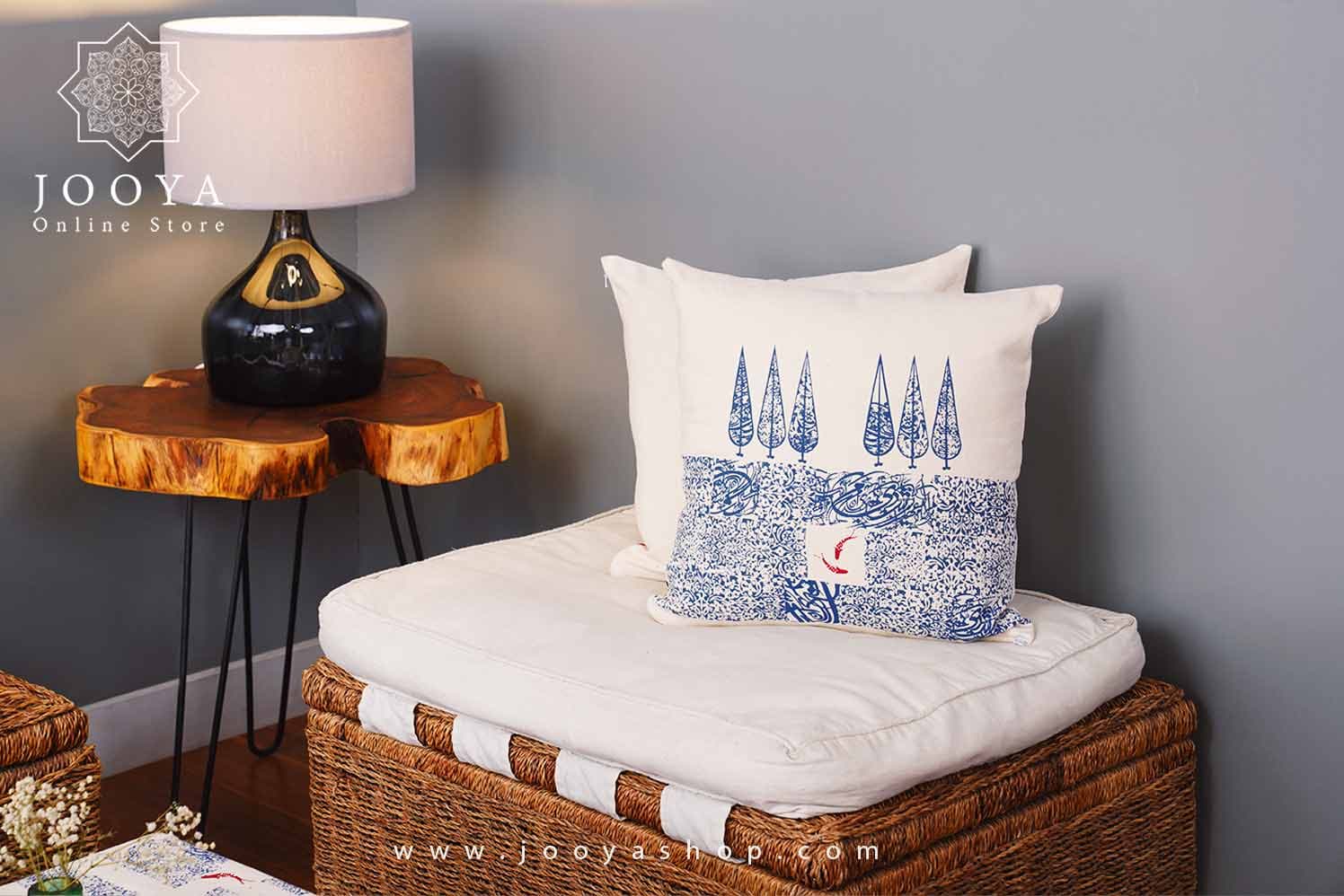 کاور کوسن طرح باغ کاشی