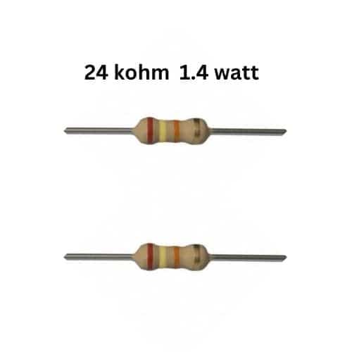مقاومت ۲۴ کیلو اهم ۱.۴ وات